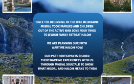 MIGDAL IS PLANNING TO TAKE FAMILIES AND CHILDREN OUT OF THE ACTIVE WAR ZONE FOR THE FIFTH TIME SINCE THE BEGINNING OF THE WAR IN UKRAINE